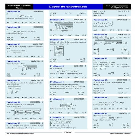 Ssm 01 Leyes de exponentes
