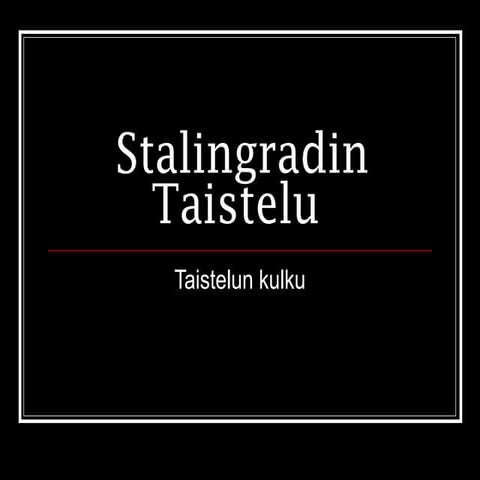 Stalingradin taistelu