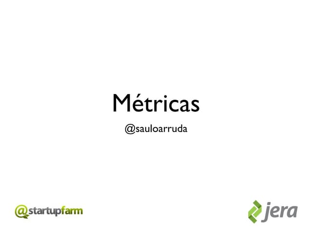 StartupFarm métricas