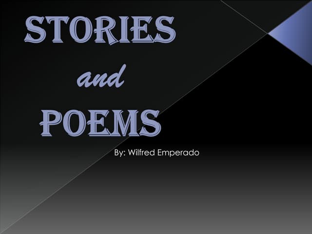 Grade 8 English Stories and Poems