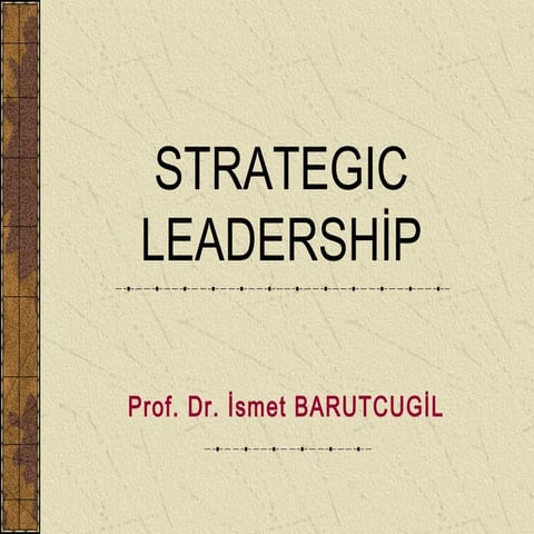 Strategicleadership