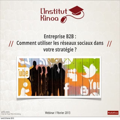 Stratégie Réseaux Sociaux en B2B