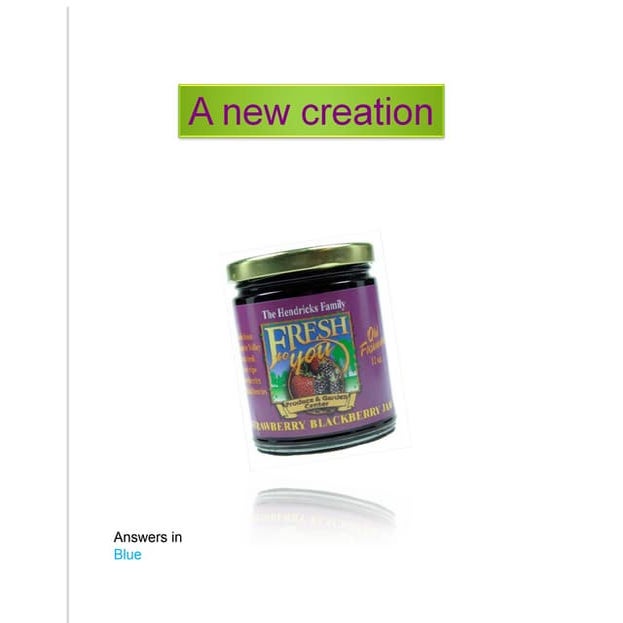 Marketing exercise _ Creating a Product