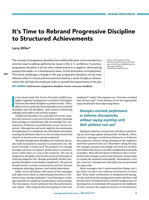 Structured achievements