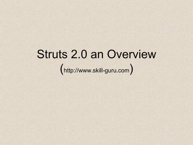 Struts 2-overview2