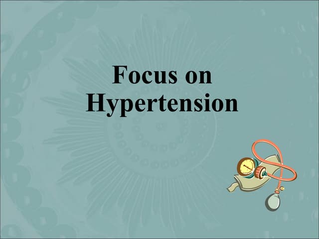 Hypertension