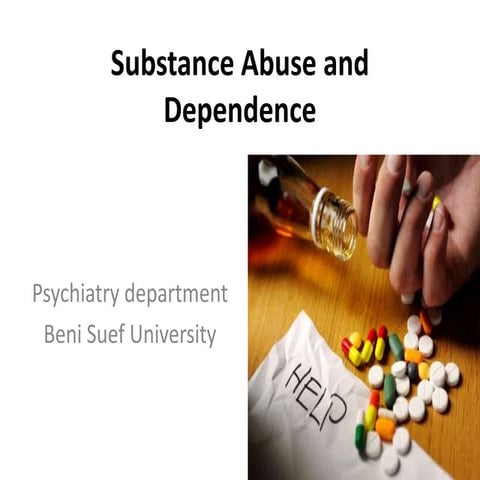 Substance abuse