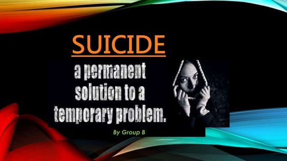 Suicide - Psychiatry