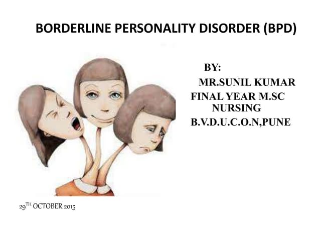 BODERLINE PERSONALITY DISORDER