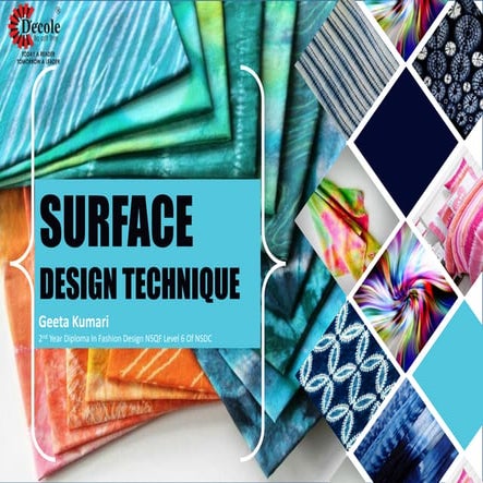 Geeta Kumari  ,Fashion Design ,Dezyne E'cole College