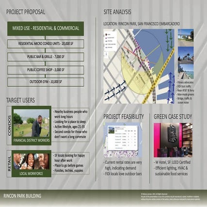 Sustainable Design - Mixed Residential/Commercial Use