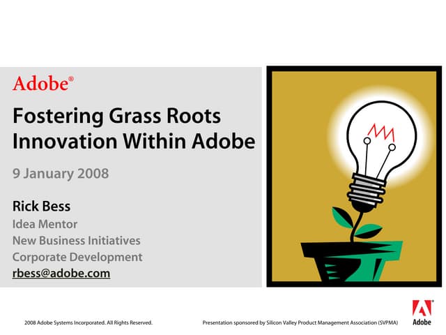 Fostering Innovation