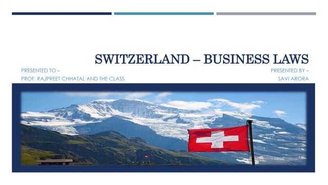 Switzerland VAT