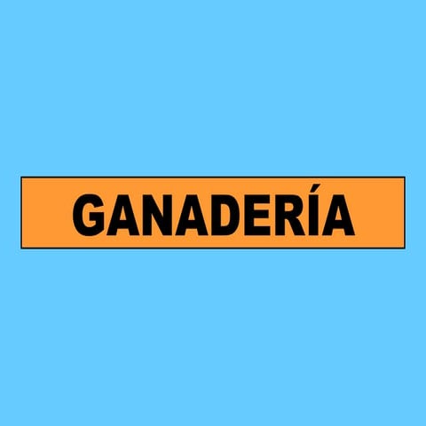 T5e. ganadería