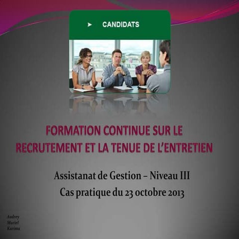 Tableau de veille concurrentielle Power point