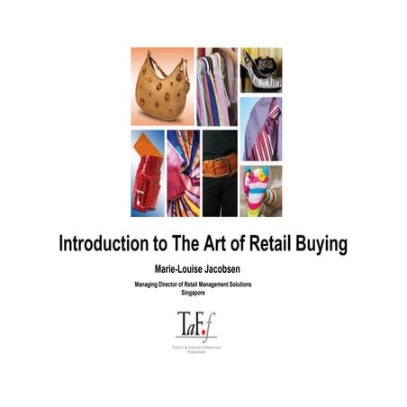 Taft Open House Retail &amp; Management Intensive 3 Day Course Presentation