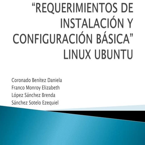 Requerimientos/ubuntu