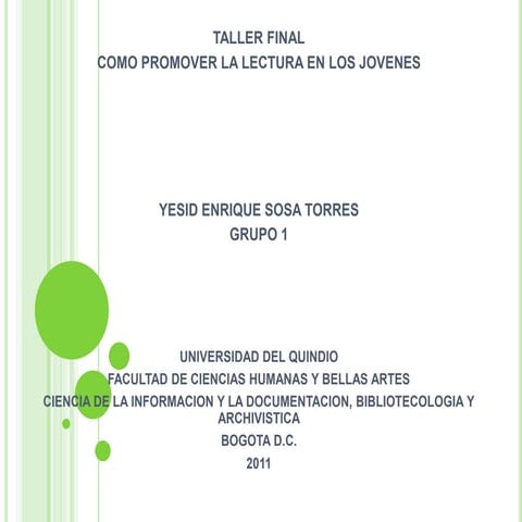 Taller final de expresion oral y escrita