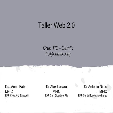Tallerweb2.0