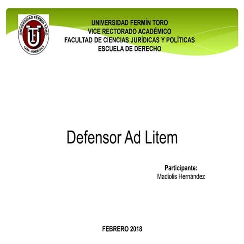 Tarea defensor