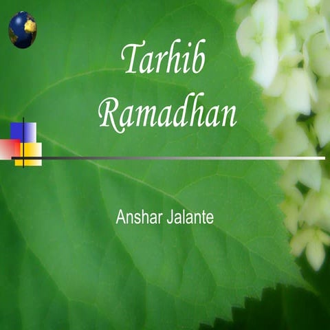 Tarhib ramadhan