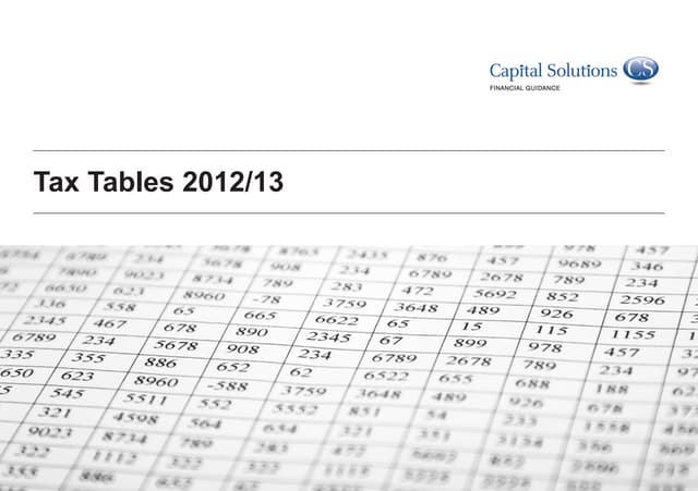 Tax table 2013 14