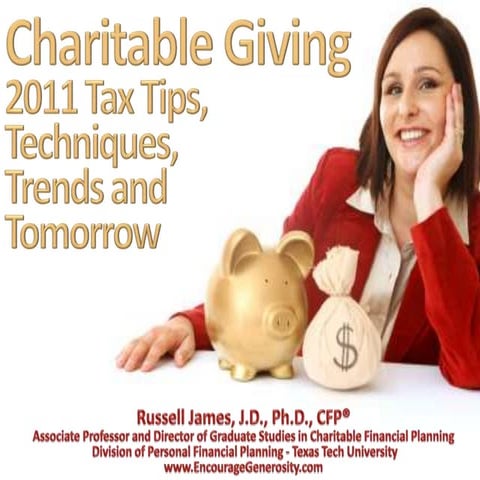 2011 Charitable Taxes & Trends
