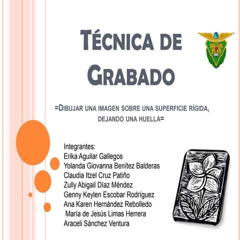 Técnica de Grabado