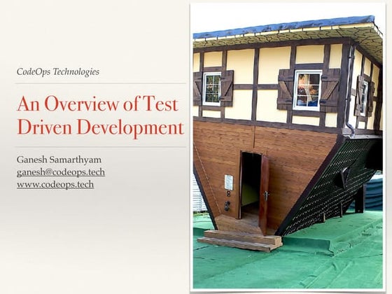 An Introduction to Test Driven Development 