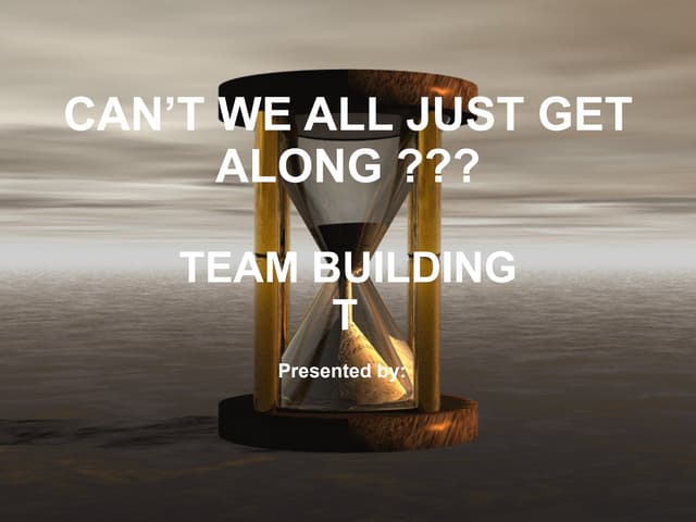 Team Building Presentation