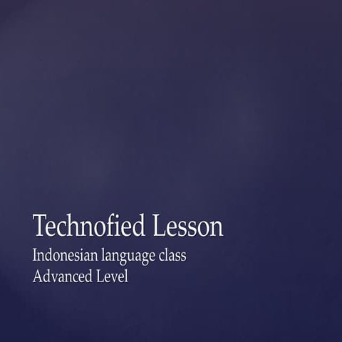Technofied lesson emma datu