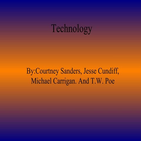 Technology Development