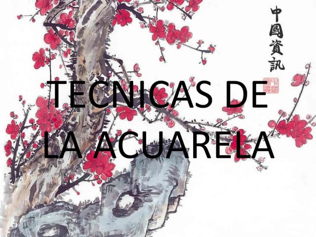 Tecnicas de la acuarela