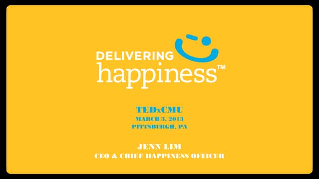 Te dx cmu_jenn lim_delivering happiness 16.9