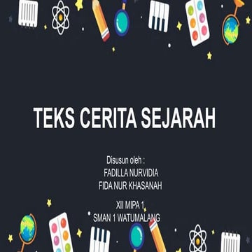 Teks Novel Sejarah Indonesia 