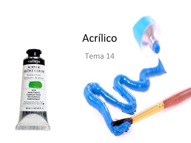 Tema 14 acrílico