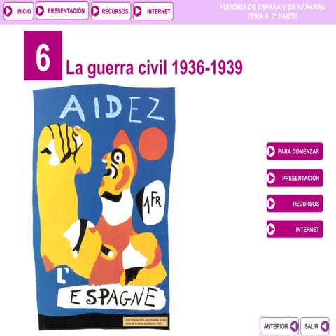 HE. Tema 06. La Guerra Civil