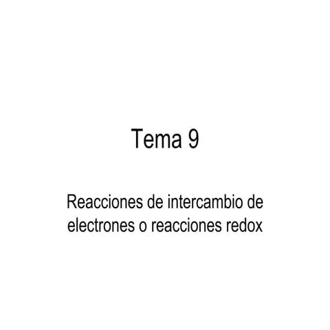 Tema 9redox