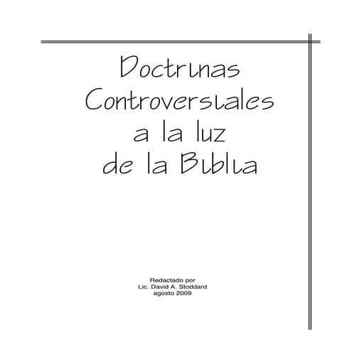 Temas doctrinales controversiales