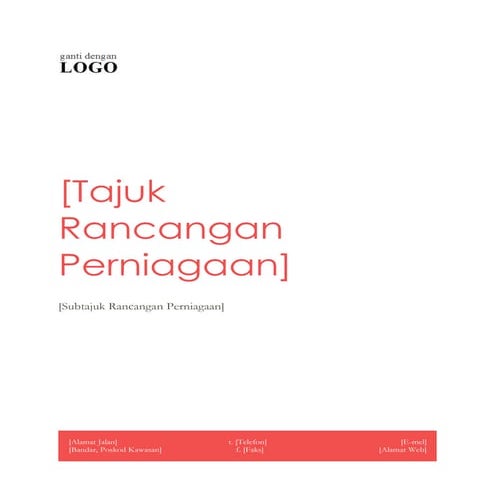 TEMPLATE BUSINESS PLAN