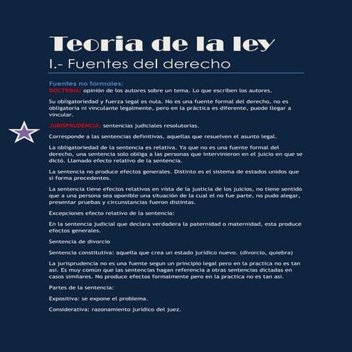 Teoria de la ley