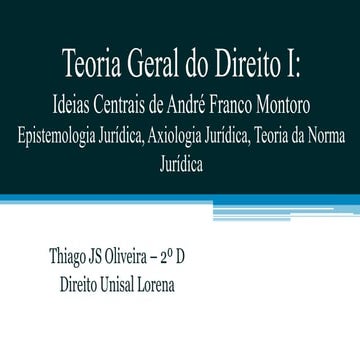 Teoria geral do direito