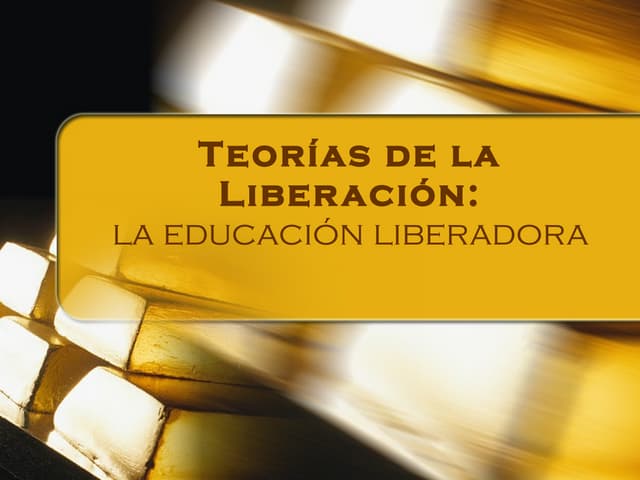 Teorias De La Liberacion