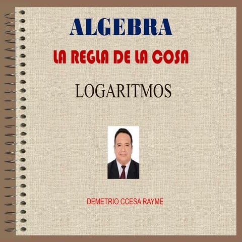 Teoria y problemas de logaritmos  lg2 ccesa007