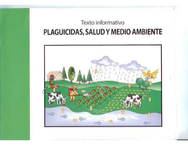 Texto informativo plaguicidas,salud y medio ambiente