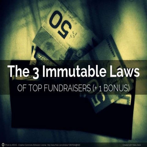 How Some (the few) Volunteers Kill it When They Raise Money