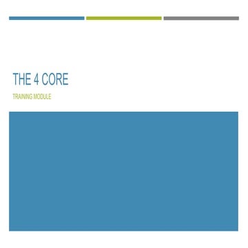 The 4 core