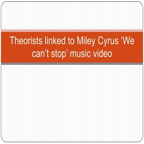 Theorists linked to miley cyrus ‘we can’t