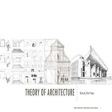 Theory of architecture unit 05