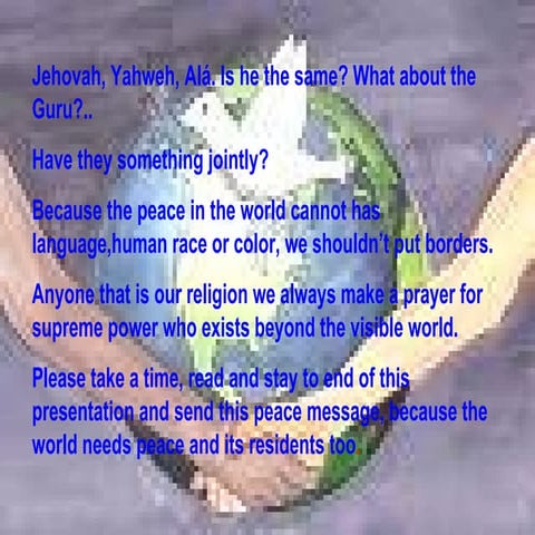 The Peace Is Universal